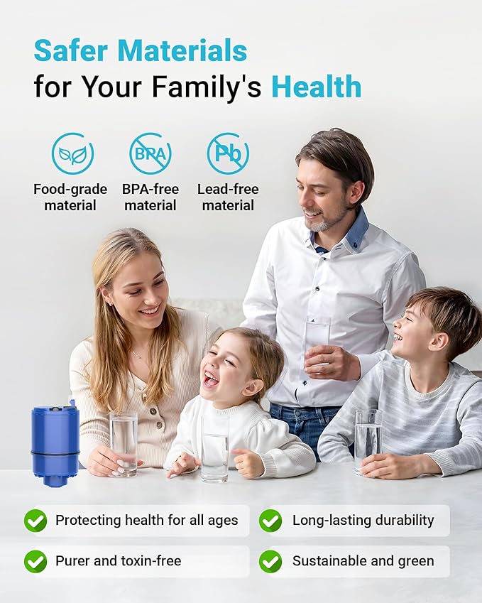 7 Pack Faucet Filter Replacement for All PUR® Plus Water Filter Replacement, Pur® Filter Replacement RF-9999®, NSF 42 Certified, 2100-Gallon Long Lifespan, AQUA CREST