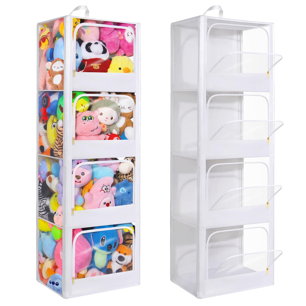 Transparent Dustproof Stuffed Animal Storage - Plushies - Image 1