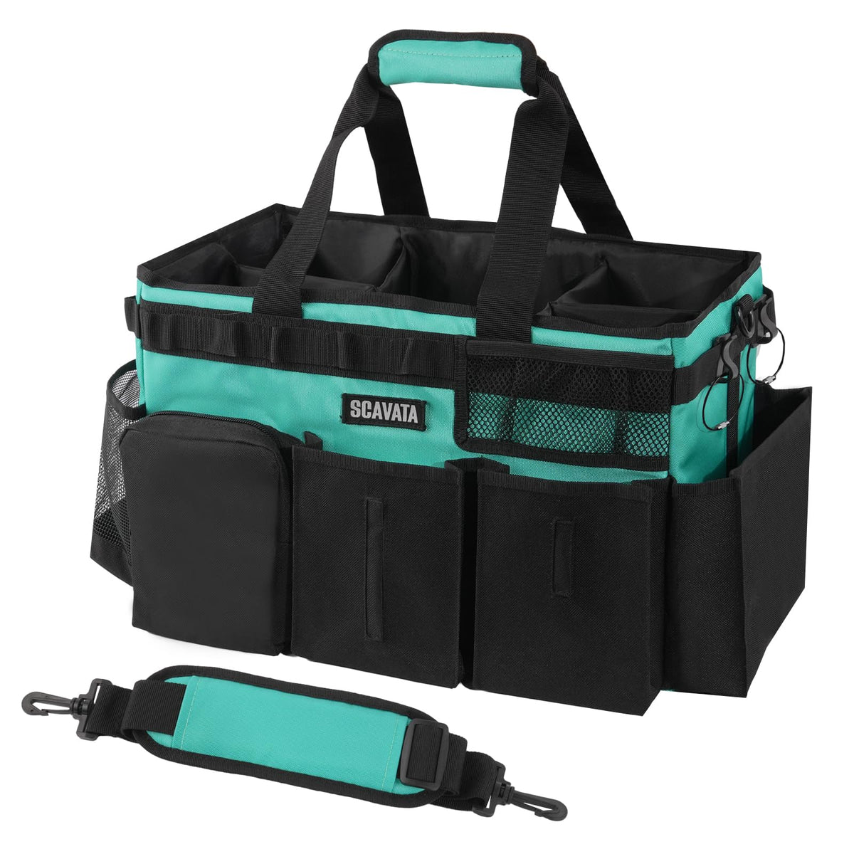 SCAVATA Wearable Cleaning Caddy Bag, Cleaning Caddy Supplies - Image 1