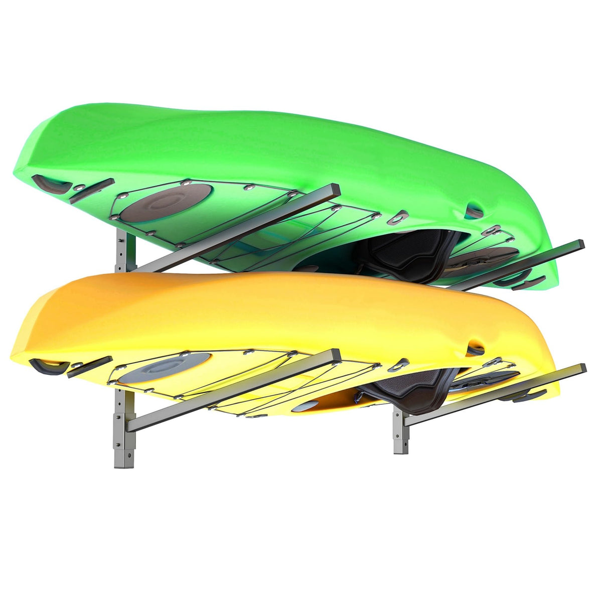 TORACK Heavy-Duty Kayak Storage Rack, Wall Mount Kayak - Image 1