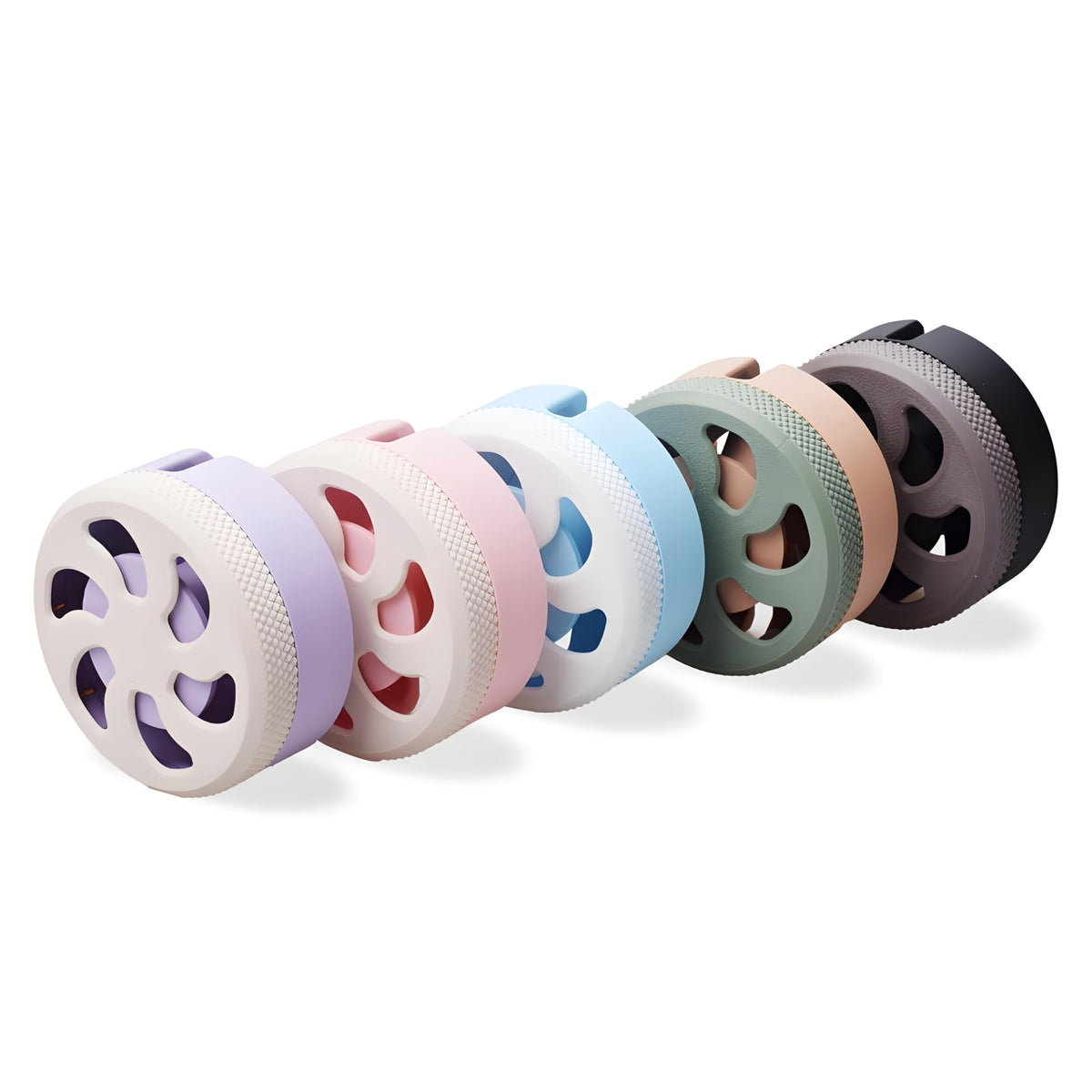 KoMe Portable Cable Organizer Case Retractable Cord Winder - Image 1