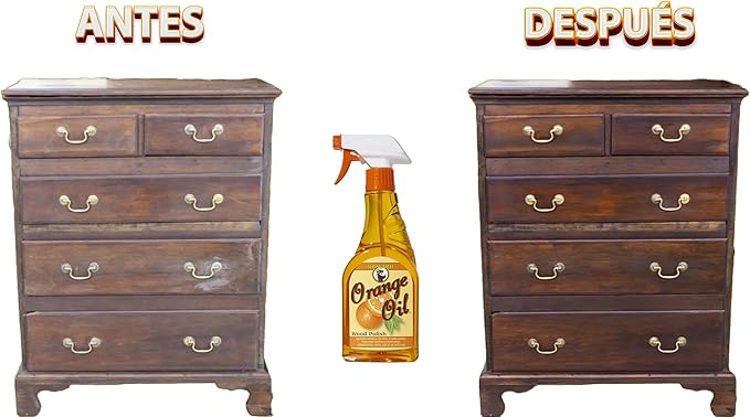 Howard Products ORS016 Orange Oil Wood Polish, 16 oz