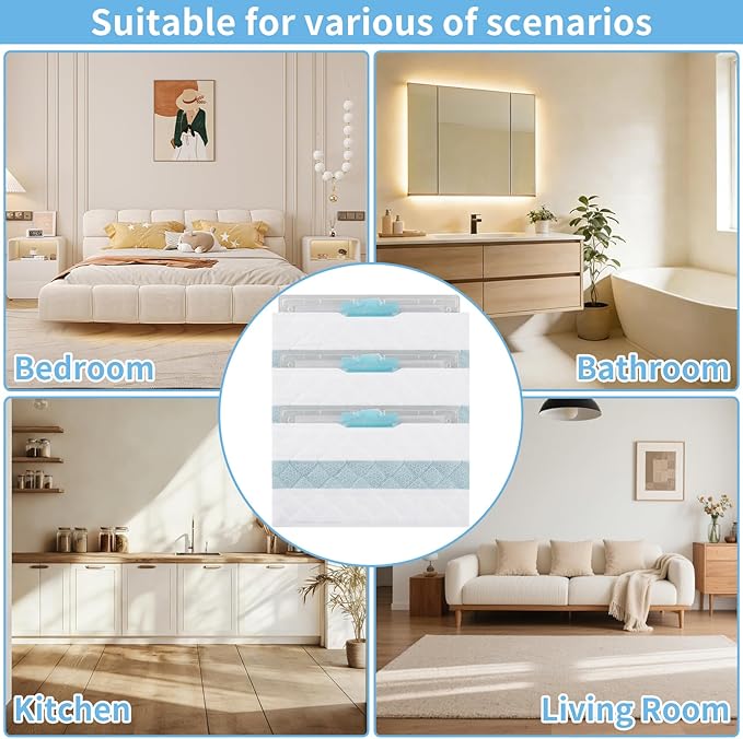 30Pcs Replacement of Split Type Mop Pad Compatible for Shark VACMOP Disposable Hard Floor Vacuum and Mop Pad Refills for Shark Vacmop Pro VM252 VM251 VM250 VM200 VC205 QM250 VM190 VM200P12 VMP30
