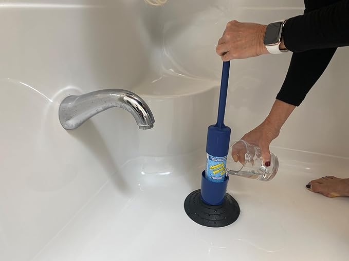 Combo Kit Pack, Instant drain opener, clog remover & cleaner for toilets, bathtub, double sinks, and septic-safe