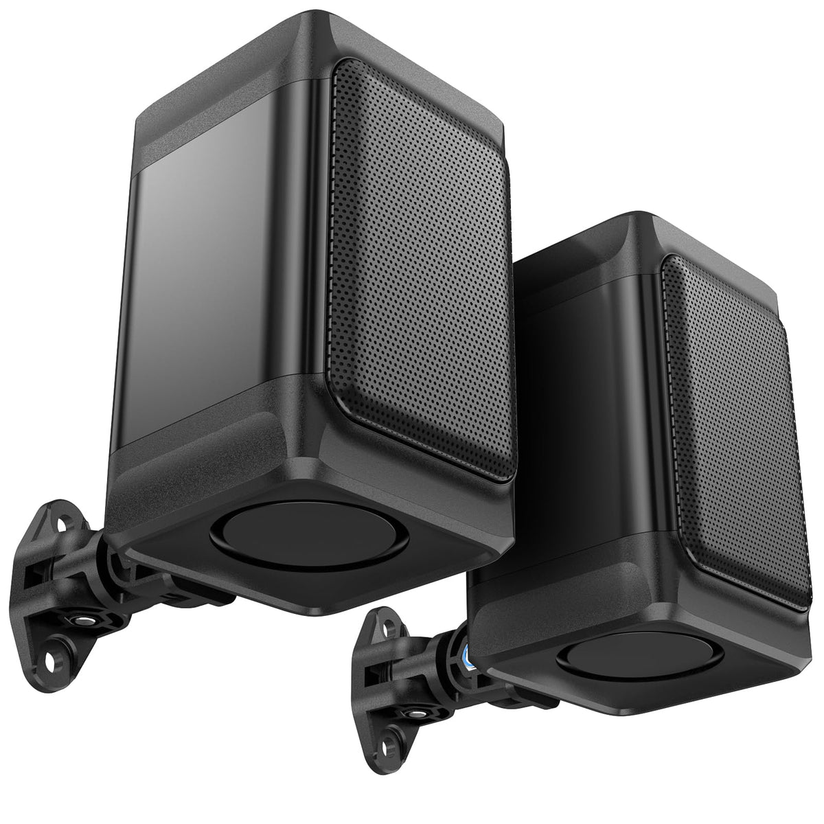Saiyin Outdoor Indoor Speakers, 6Ω Wall Speakers for Patio Garage - Image 1