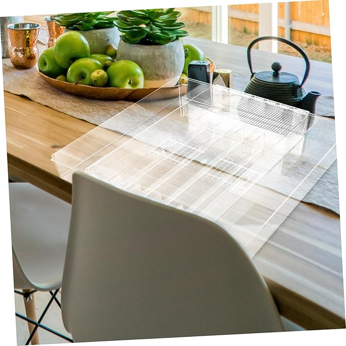 Expandable Cutlery Tray Dividers Acrylic Organizer for Silverware Storage Kitchen Medium Compartment Holder for Forks Spoons and Utensils