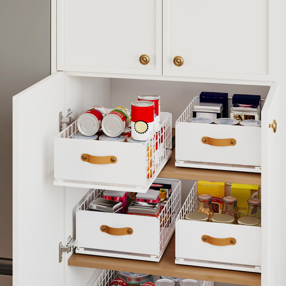 Pull Out Cabinet Organizer, Slide-Out Pantry Shelves | Pull Out Organi - Image 1