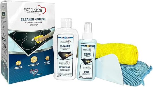 Excelsior HE Ceramic and Glass Cooktop Kit, 12.5 Ounce