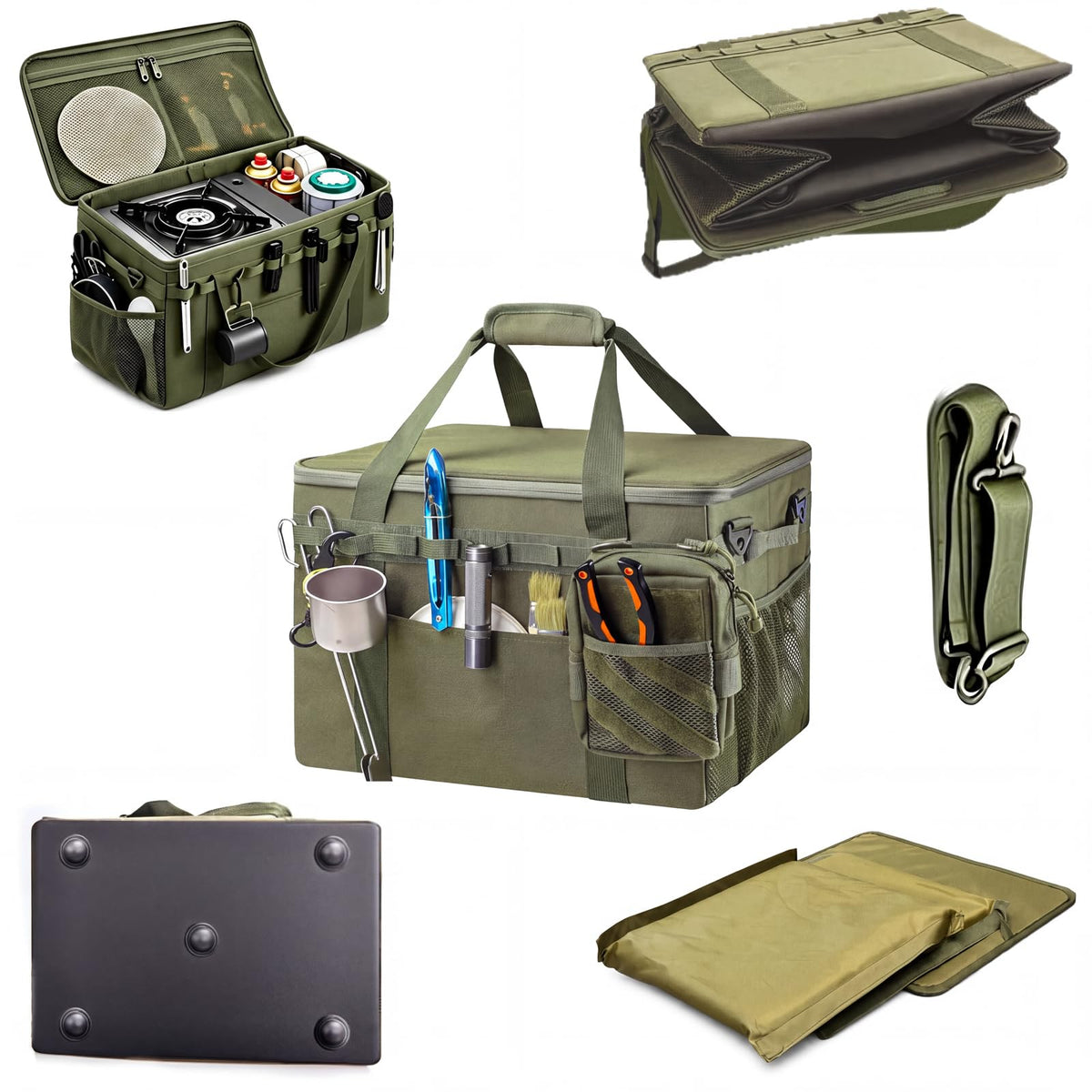 40l 600D Camping Storage, Camping Storage Bag | Home Organization - Image 1