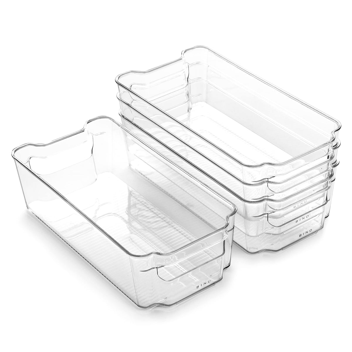 BINO | Stackable Storage Bins, Medium - 4 Pack | The | All Products - Image 1