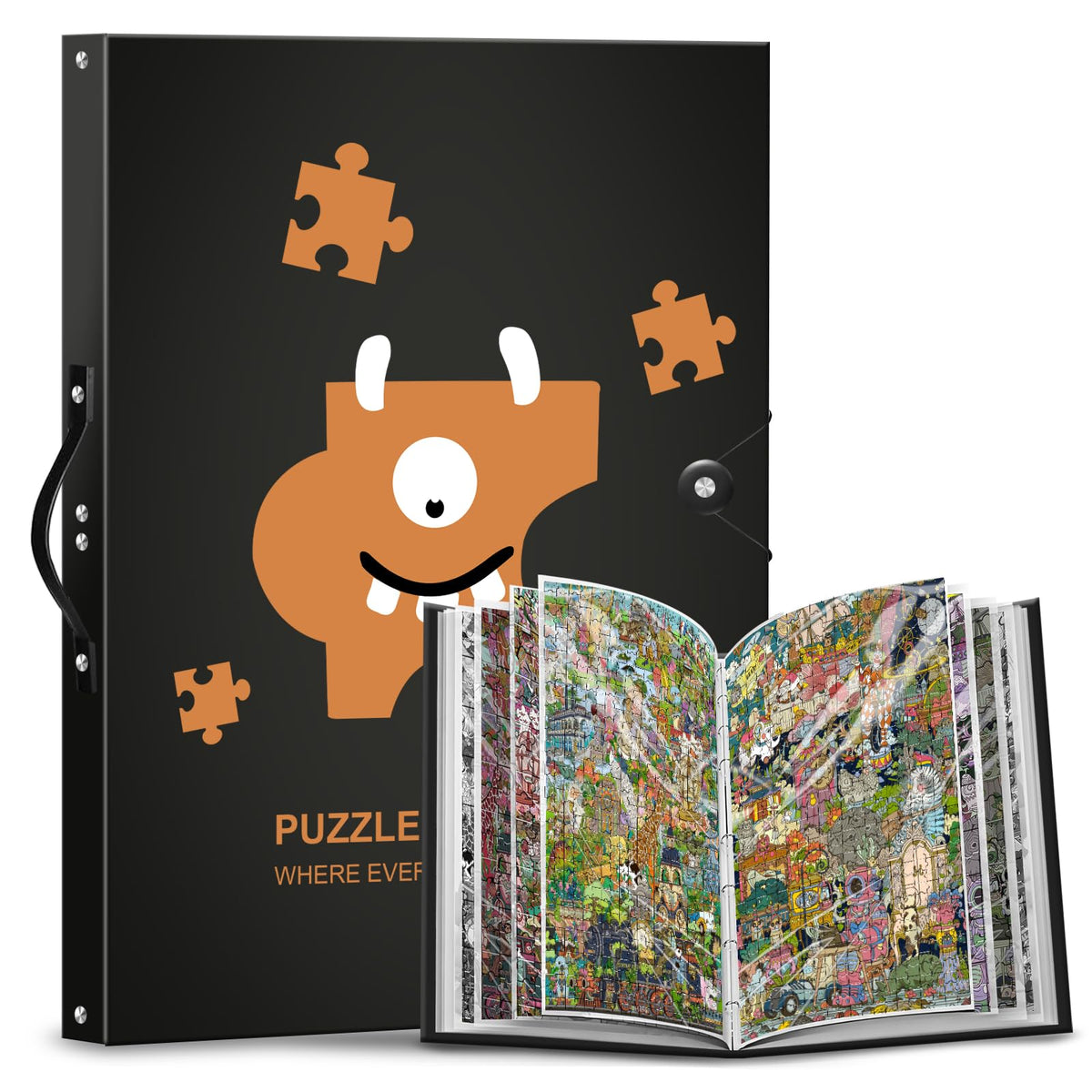 Demine Puzzle Storage Folder for 500 Pieces – Portable - Image 1
