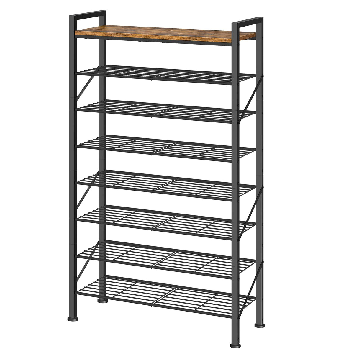 HOOBRO 8 Tier Shoe Rack, Large Capacity Shoe Organiz | All Products - Image 1