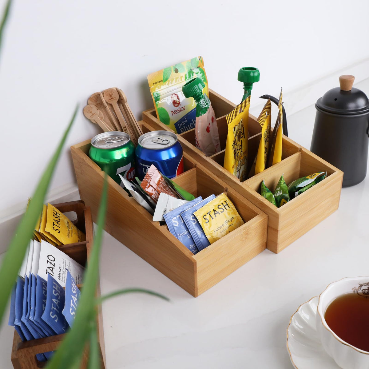 YouCopia ShelfBin Packet Organizer, 4-Tier Stairstep | All Products - Image 156
