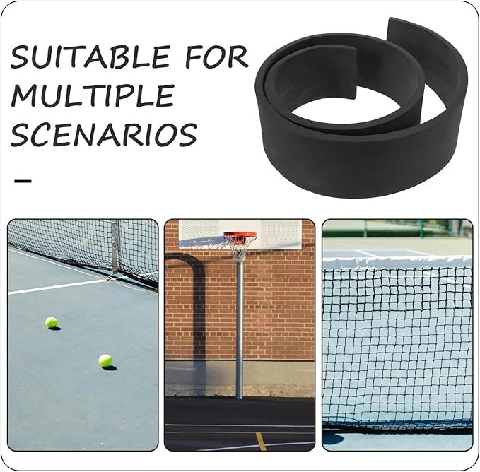 ibasenice 2pcs Squeegee Strip for Efficient Court Cleaning Eva Replacement Roller for Tennis and Basketball Courts Water for Quick Maintenance