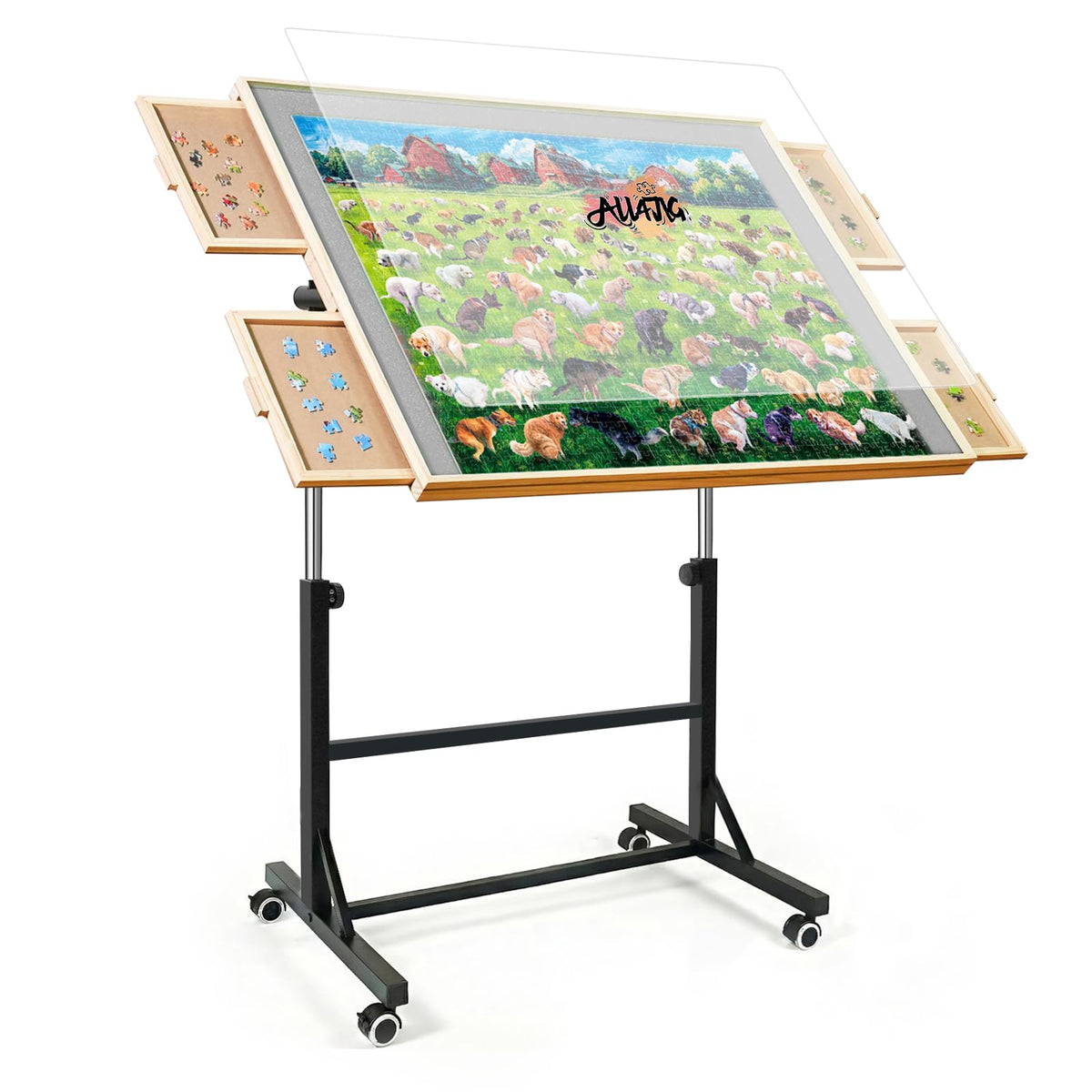 ALL4JIG 1500 Pieces Puzzle Table with Legs | Home Organization - Image 1
