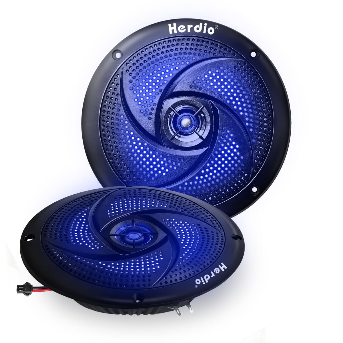 Herdio 6.5 Inch 240W Waterproof Marine Speakers - 2 Way Weather - Image 1
