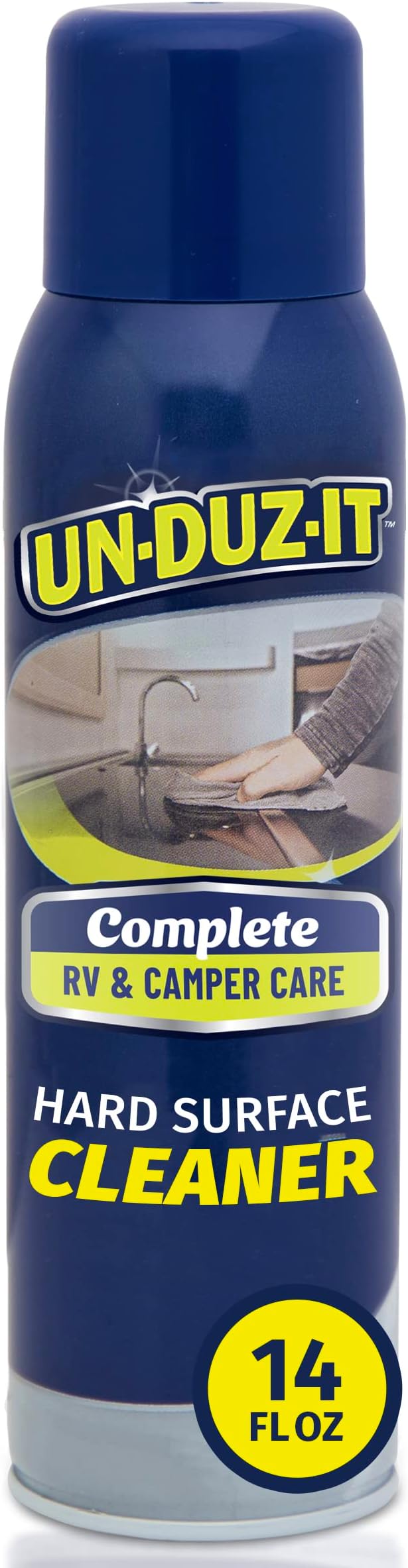 RV Hard Surface Cleaner, All-in-One Cleaning Spray and Stain Remover for RVs and Campers, 14 oz Spray Can