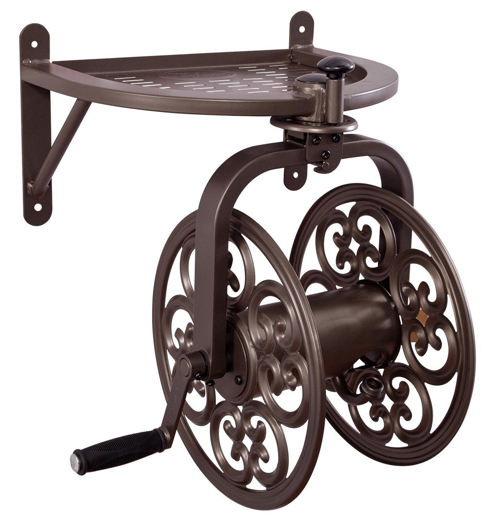 Liberty Garden 710 Navigator Rotating Garden Hose Reel, Holds - Image 1