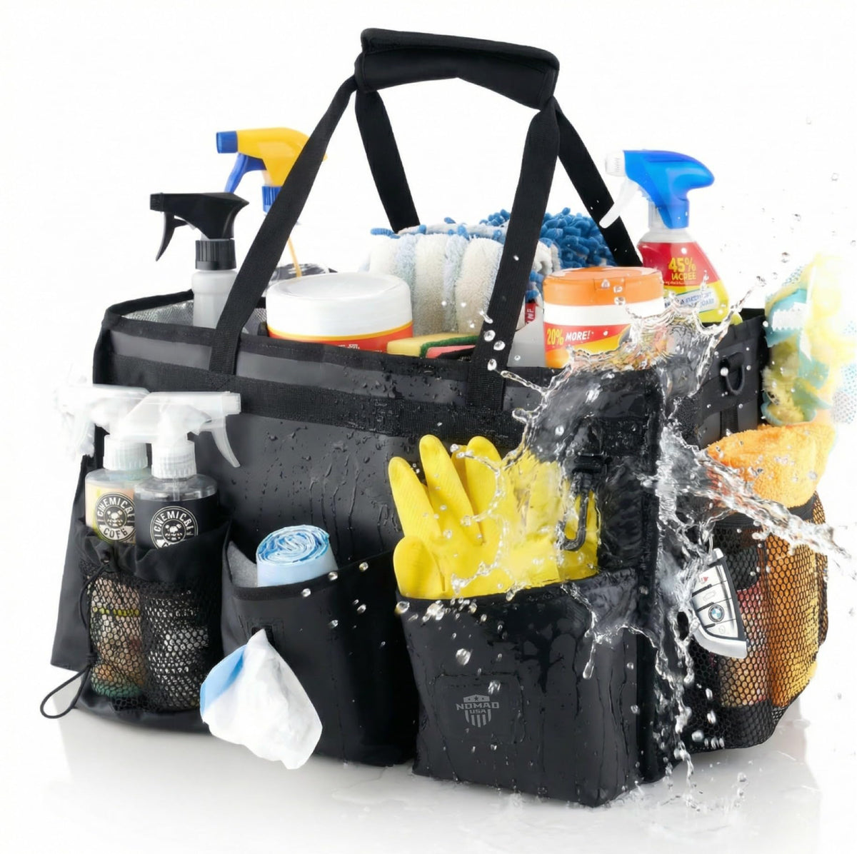 Nomad USA Wearable Cleaning Caddy Bag 100% Waterproof Cleaning - Image 1