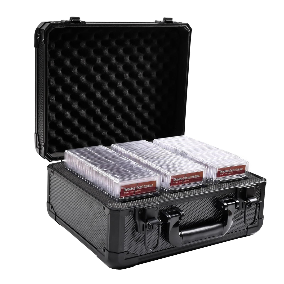 3ROW Graded Card Storage Box, PSA Slab Card Case | Home Organization - Image 1
