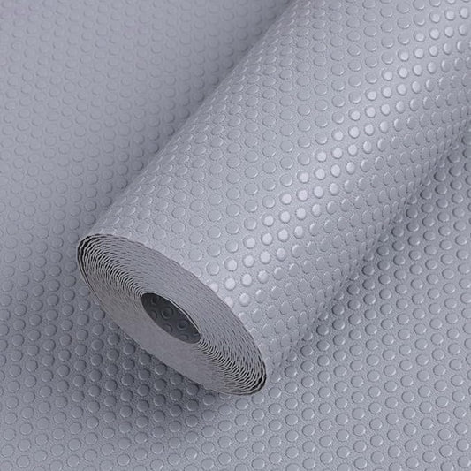 FLPMIX Kitchen Cabinet Shelf Liner: Light Gray Waterproof Kitchen Drawer Liner 12"x 120" - Easy to Cut Non-Adhesive Bathroom Cupboard Mat for Pantry Shelves