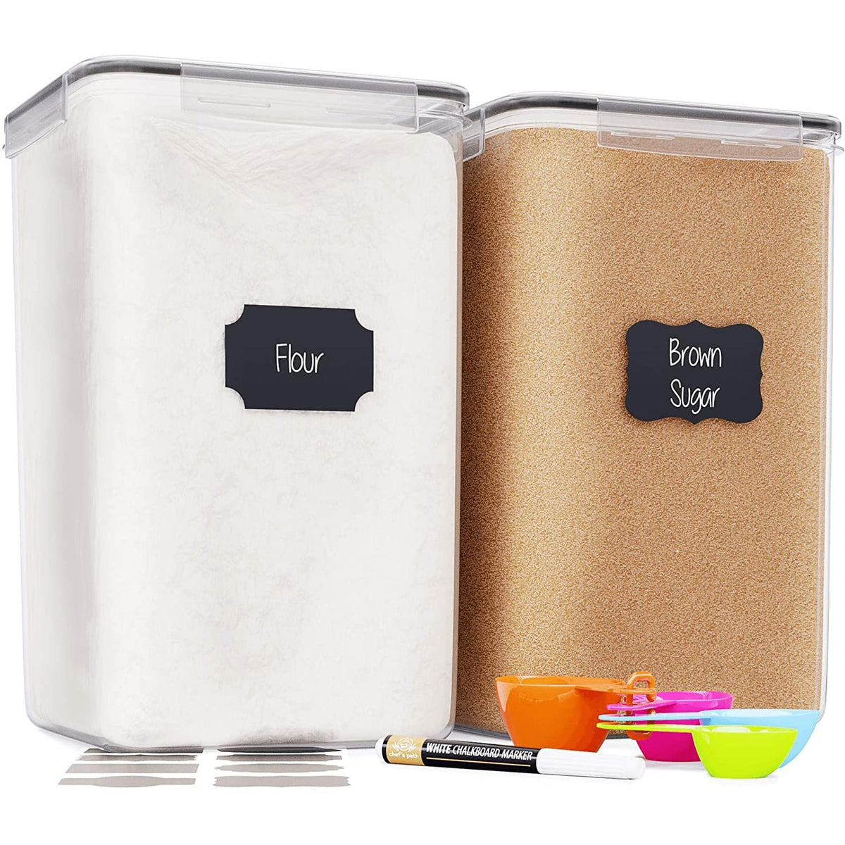 Chef's Path Extra Large Airtight Food Storage Containers - Image 1