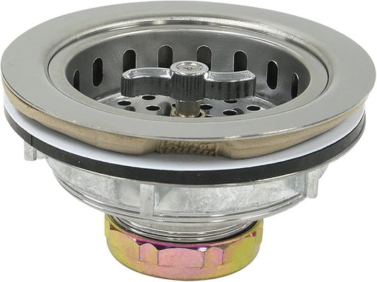 59-3150 Kitchen Sink Basket Strainer Assembly with Putty