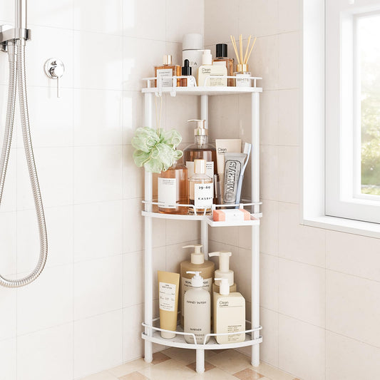 ELYKEN Corner Shower Caddy, 3 Tier Stainless Steel Shower - Image 1