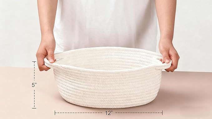 CREVENT Storage Basket for Baby Stuffs, Gift Baskets for Birthday Baby Shower , including a Gift bag with Ribbon