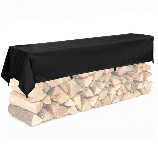 HIRALIY 20 Mil Heavy Duty Firewood Tarp, 3x8ft Oxford Fabric - Image 1