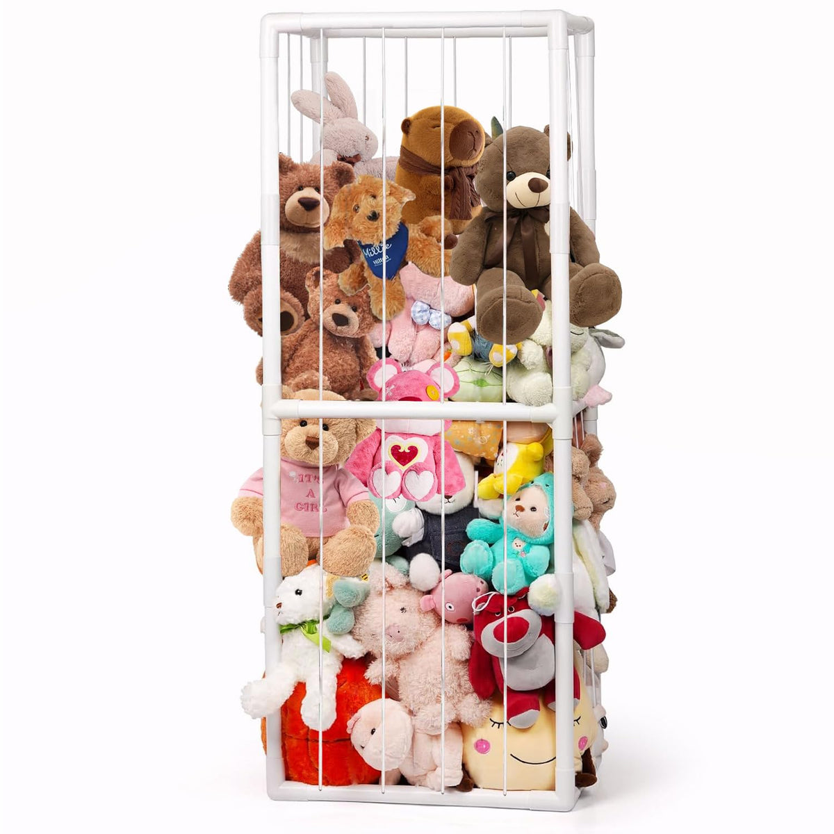 Stuffed Animal Storage, Kids Toy Zoo Storage Organizer - Image 1