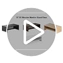 FITUEYES Wooden Monitor Stand Riser, 2-Tier Desk Storage Shelf - Image 8