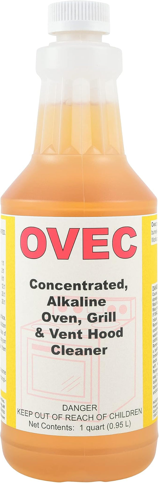 Detco-OVEC - Industrial Oven & Grill cleaner for Restaurant, and Commercial Kitchen Equipment. Removes burned on oils & grease (12)