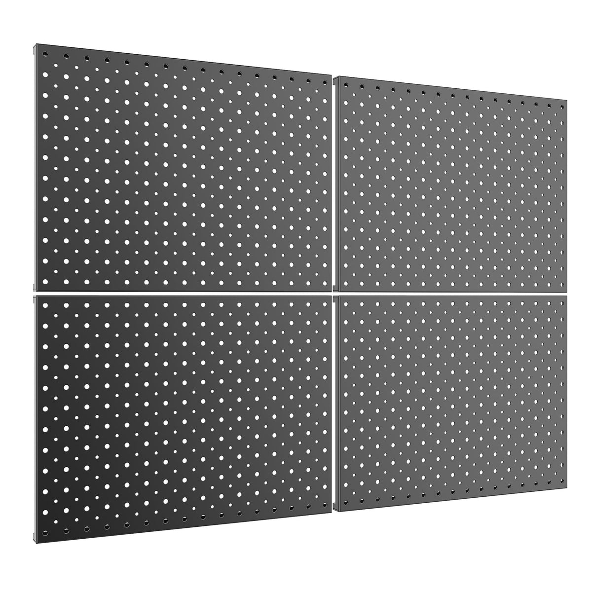 TORACK 4 PCS 12"x16" Metal Pegboard Panels for Garage, Workbench - Image 1
