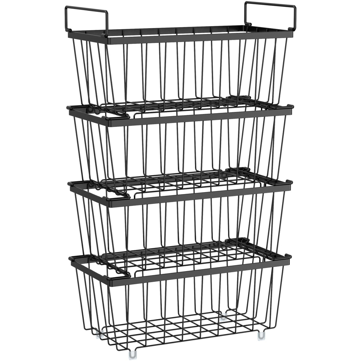 Freezer Organizer Bins - Small Storage Baskets for 7 - Image 1