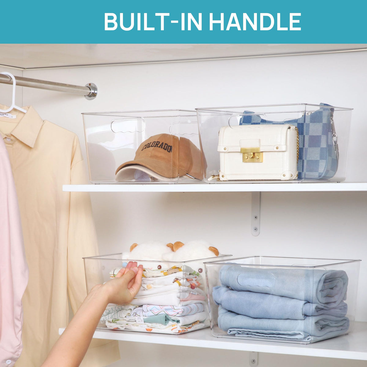 YouCopia ShelfBin Packet Organizer, 4-Tier Stairstep | All Products - Image 119