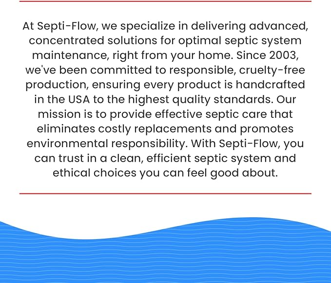 Septi-Flow Shock | Septic Drainfield Repair Solution, Clears Leach Fields, Dissolves Hardened Deadpan Soil, Complete Treatment, One Gallon - 128 Fl Oz (Pack of 4) - Drain Field Treatment