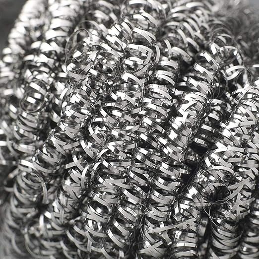 20 Pcs Steel Wool Dishing Scrubber, Steel Wool Scrubber, Kitchen Cleaning Ball, Easy to Scoure Tough Kitchen Greasy Dirt for Cleaning Dishes, Pots, Pans and Ovens
