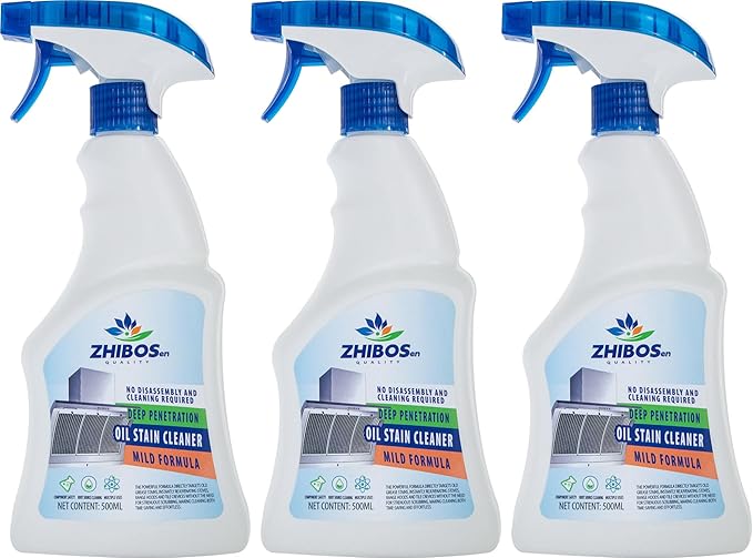 All Purpose Cleaner, Remove Stains Cleaning Spray, Kitchen Cleaner Spray, Multi Purpose Cleaner Spray Removes Grease, Grime, And Stains On Bathrooms, Floors, and More (3pcs)