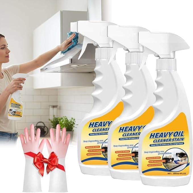 Multi-purpose Heavy Oil Stain Cleaner Kitchen, Heavy Duty Kitchen Degreaser Spray