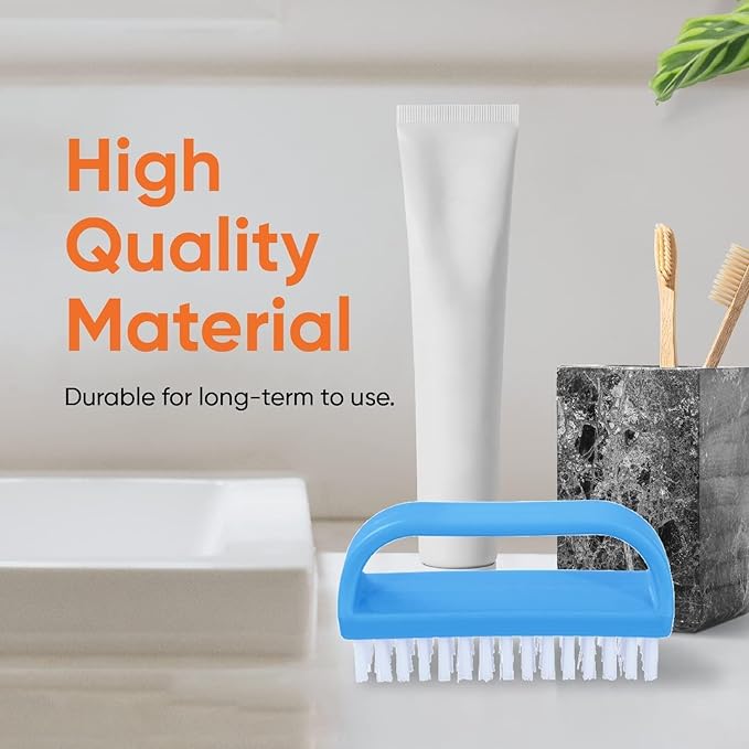 Nail Brush for Cleaning Fingernails, Nail Scrubber Brush, Toe Foot Hands Fingernail Brush Cleaner- Small Scrub Brush- All-Purpose Stiff Cleaning Brush for Home, Kitchen, Work, 12 Pack - Superio