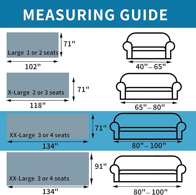 HAOMAIJIA Non Slip Couch Cover Sofa Covers for 3 Cushion Couch Washable sectional Couch Covers for Dogs pet Furniture Protector Couch Cover Blanket for Living Room (CQ-Black/Grey, 71"x134")
