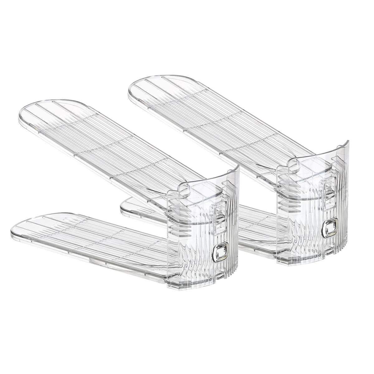 2 Pack Shoe Slots Organizer Adjustable Level Shoe St | All Products - Image 1