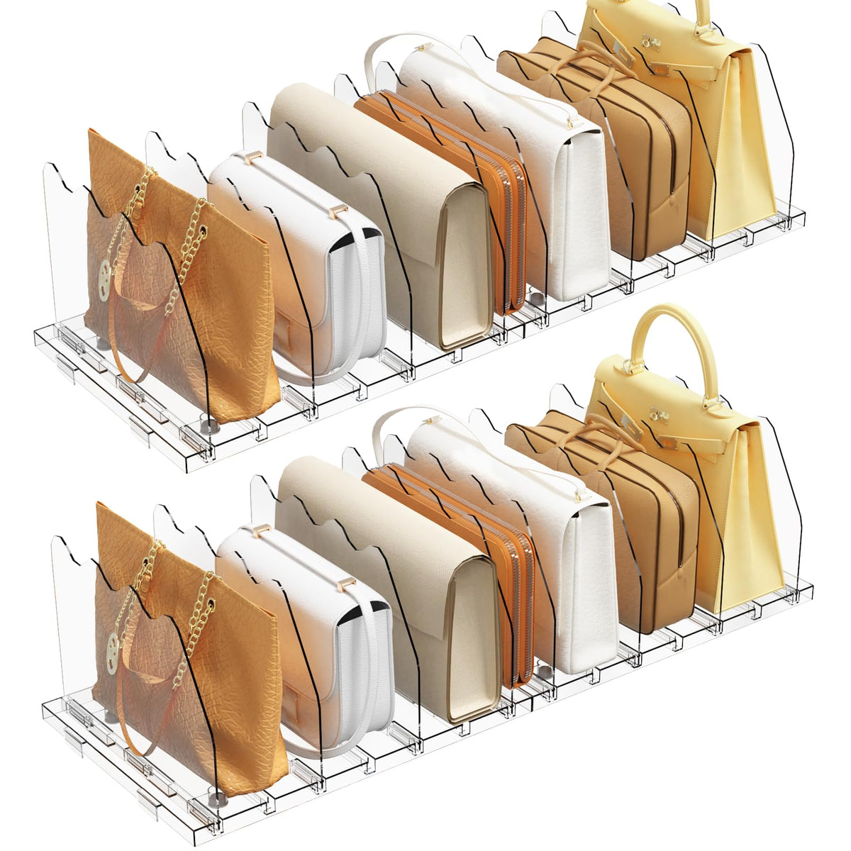 SPACEKEEPER Adjustable Shelf Divider for Closet,2 Pc | All Products - Image 1