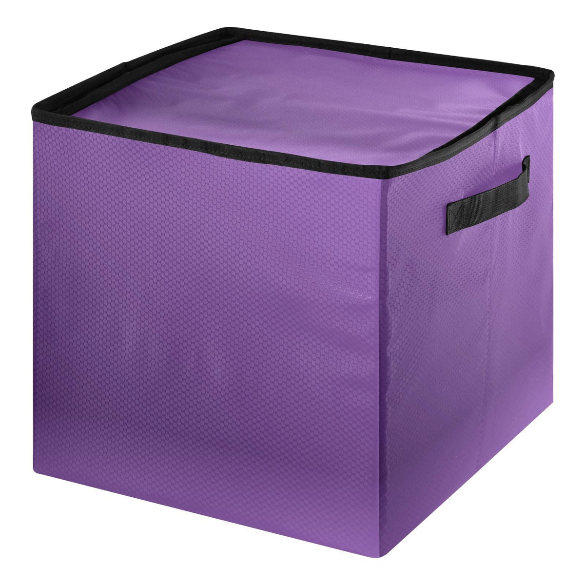 Purple Solid Color Christmas Ornament Storage Box | Home Organization - Image 1