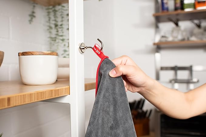 MEATER Microfiber Kitchen and BBQ Towel: Reusable, Absorbent, Durable, and Soft | Perfect for Cooking, Grilling, and Cleaning | 23.5" x 15.6"