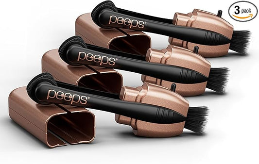 CarbonKlean Peeps Glasses Cleaner - for Eyeglasses, Reading Glasses, and More - Lens Cleaner with Carbon Microfiber Tech