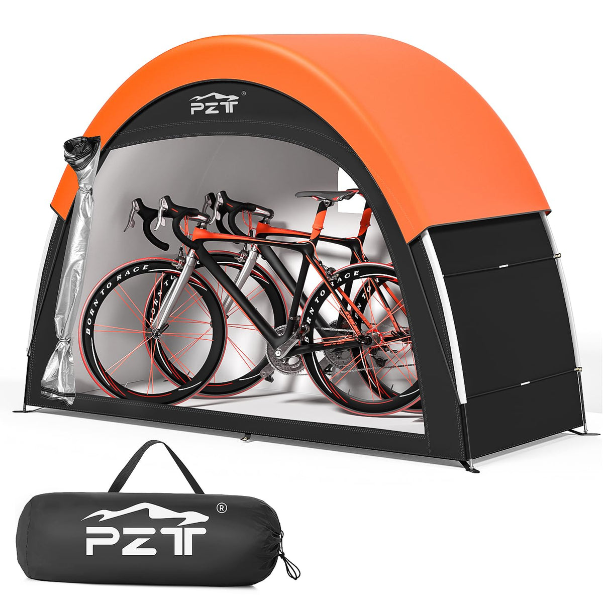 Upgraded Bike Tent with Rain Cover, Outdoor Storage Shed - Image 1