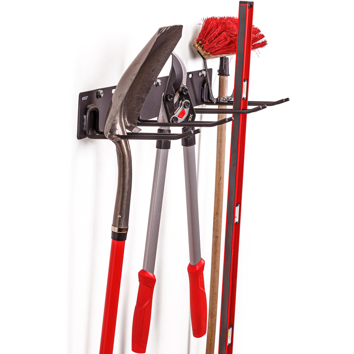 Garage Tool Organizer Wall Mount – Heavy Gauge Steel Rack - Image 1
