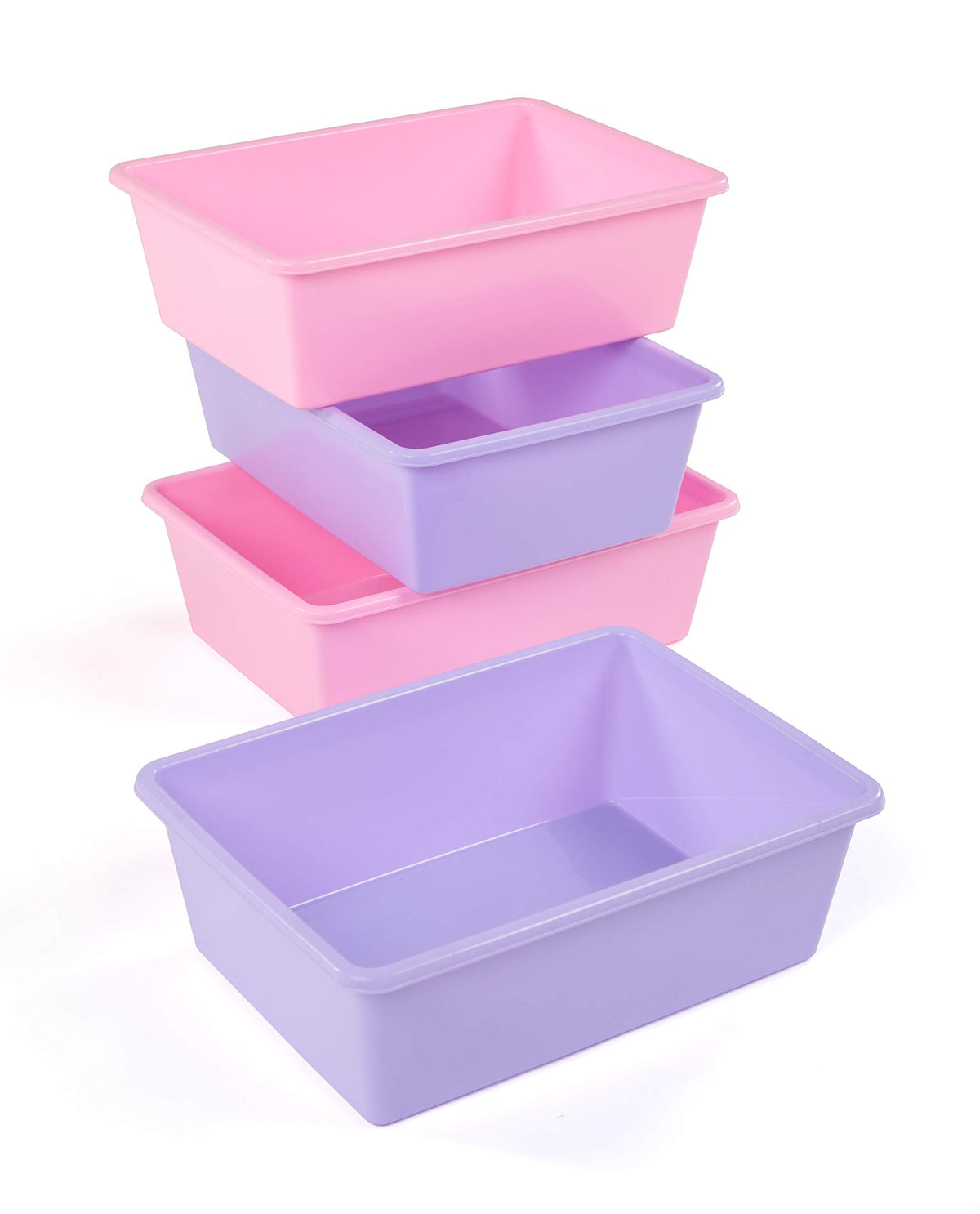 Humble Crew Plastic Storage Bins for Kids | Home Organization - Image 1